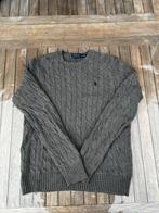 Ralph Lauren kabel trui, Kleding | Heren, Grijs, Maat 48/50 (M), Ophalen of Verzenden, Zo goed als nieuw