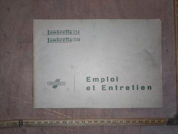 Handleiding Lambretta 125 beschikbaar voor biedingen