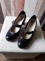 izgst! mooie Wolky dames pumps met gesp maat 40 - zwart leer, Zwart, Ophalen of Verzenden, Zo goed als nieuw, Wolky