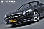 Mercedes-Benz SL-Klasse 500 V8 435pk Automaat AMG-Line Pano/, Auto's, Mercedes-Benz, Te koop, Zilver of Grijs, Geïmporteerd, Benzine