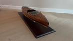 Typhoon modelboot uit 1929 - Gedetailleerd Houten Model, Ophalen of Verzenden, Zo goed als nieuw, Groter dan 1:32, Overige merken