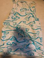 Wit shirtje ,met  blauwe hartjes er op, Page one young, Wit, Ophalen of Verzenden, Zo goed als nieuw