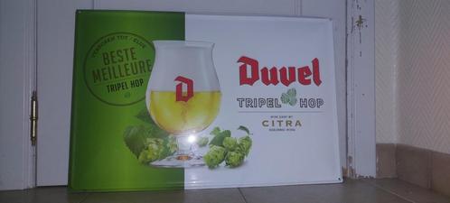 Groot reclamebord Duvel (60 x 40 cm), Verzamelen, Biermerken, Nieuw, Reclamebord, Plaat of Schild, Duvel, Ophalen of Verzenden