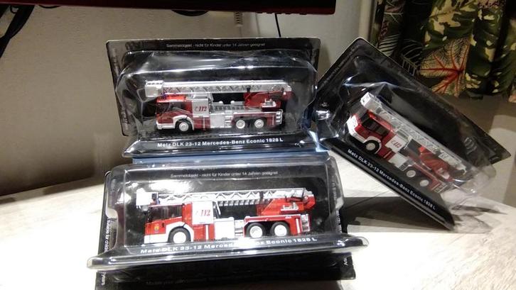 DeAgostini Mercedes-Benz Econic Metz DLK 23-12 1:72 nieuw, Hobby en Vrije tijd, Modelauto's | 1:87, Nieuw, Auto, Overige merken