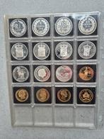 Verzameling van 18 stuks Jubileumherslagen met certificaat, Ophalen, Overige materialen