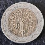 Frankrijk 2 euro 2001 met drukfout, Postzegels en Munten, Ophalen of Verzenden, Frankrijk, 2 euro, Losse munt
