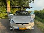 Tesla Model X P100D Ludicrous Performance 2018 Grijs 5p, Auto's, Automaat, Model X, Zwart, Leder