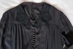 Zwarte blouse, carnaval boerenbruiloft, maat 40, Maat 38/40 (M), Carnaval, Ophalen of Verzenden, Kleding