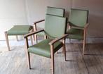 3 Stevige Nette Vervoort Armleuning Stoelen - Setprijs 25 €, Ophalen