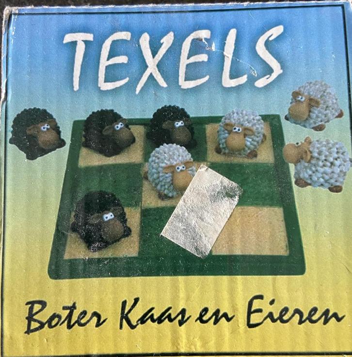 Boter kaas en eieren: Texel editie, Hobby en Vrije tijd, Gezelschapsspellen | Overige, Zo goed als nieuw, Een of twee spelers