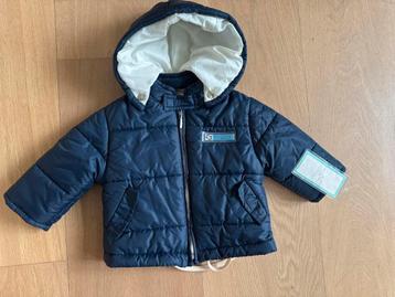 Trussardi donkerblauw nieuw kinderjasje 6 maanden CHCS 68/74 beschikbaar voor biedingen
