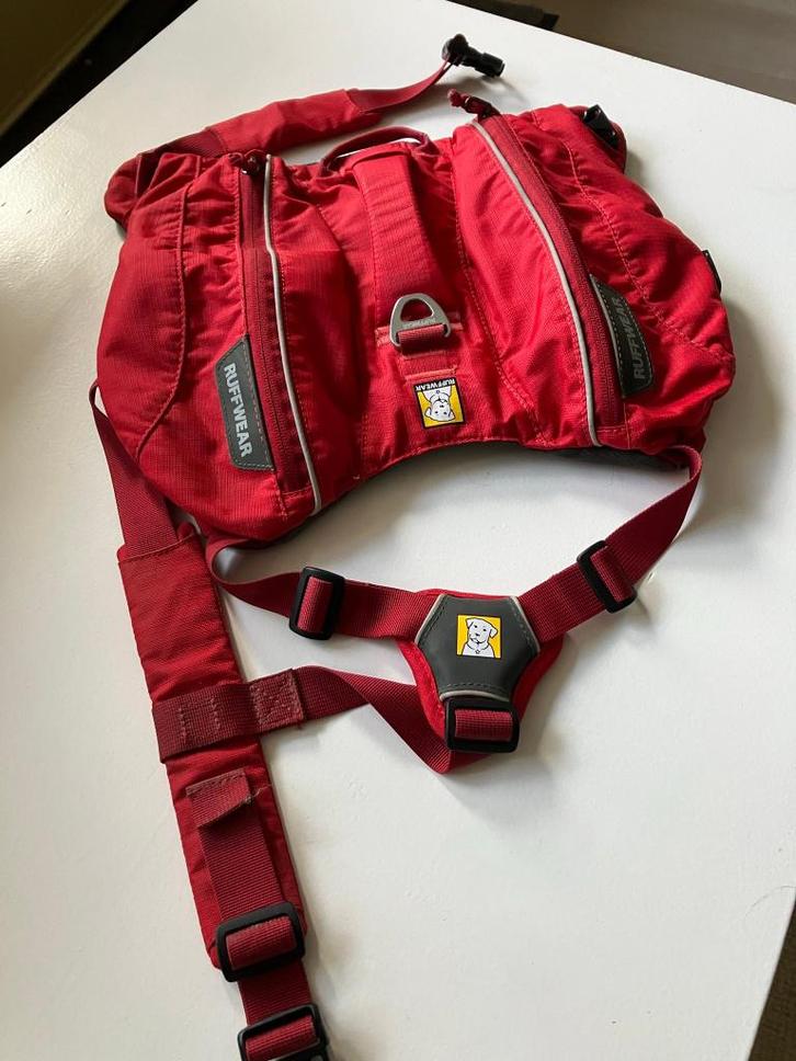 Ruffwear Singletrak S rood, Dieren en Toebehoren, Hondenkleding, Zo goed als nieuw, Overige hondenkleding, Ophalen of Verzenden