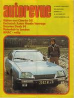 Autorevue 22 1977 : Citroen CX 2400 GTI - Vector W2 - Saab, Gelezen, Autorevue, Algemeen, Ophalen of Verzenden