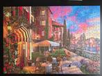 Rebo Puzzel - Lake Como Sunset - 500 Stukjes - COMPLEET!, Ophalen of Verzenden, 500 t/m 1500 stukjes, Zo goed als nieuw, Legpuzzel