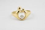 14 karaat gouden ring met Diamant Moeder en Kind 1741-G, Eu, Gebruikt, Eu, Ophalen of Verzenden