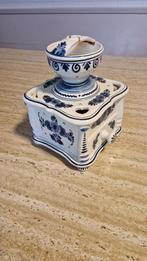 Echt antiek Delfs Blauw handgeschilderd aardewerk, Ophalen of Verzenden