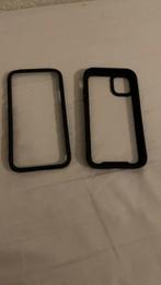 Iphone 11 hoesje met bescherming doorzichtig en zwart, Ophalen of Verzenden, Nieuw, IPhone 11, Hoesje of Tasje