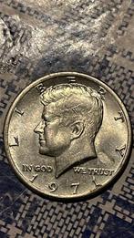 Kennedy half dollar 1971, Postzegels en Munten, Munten | Amerika, Ophalen of Verzenden, Losse munt, Noord-Amerika