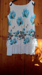 Jurk. Xxl. BLauw / wit., Overige kleuren, Maat 46/48 (XL) of groter, Ophalen of Verzenden, Zo goed als nieuw