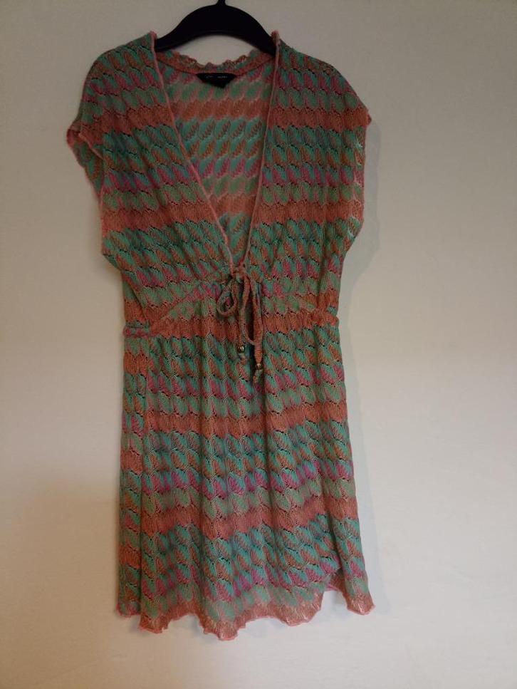 Boho strandjurk, Kleding | Dames, Jurken, Zo goed als nieuw, Maat 36 (S), Overige kleuren, Boven de knie, Ophalen of Verzenden