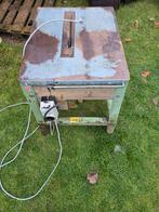 Tafelzaag met 1 extrablad op 220 v gaat als een speer!!!, Ophalen, 1200 watt of meer, Cirkelzaag, 70 mm of meer