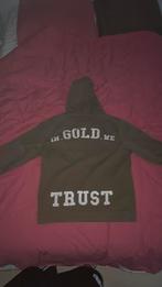In Gold We Trust Hoodie, Ophalen, Maat 48/50 (M), Zo goed als nieuw, In Gold We Trust