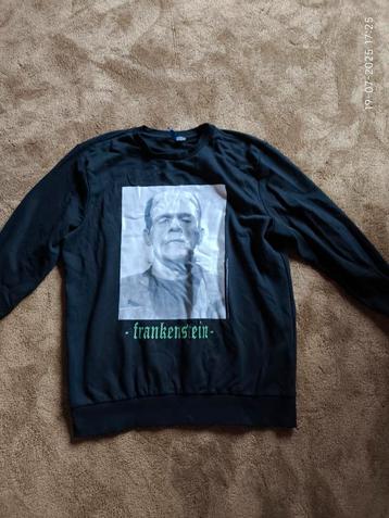 Frankenstein H&M divided trui jumper sweater halloween L beschikbaar voor biedingen