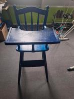Houten kinderstoel met afneembaar blad - opknapper, Kinderen en Baby's, Kinderstoelen, Ophalen