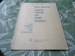 Béla Bartók, First term at the piano, Klassiek, Ophalen of Verzenden, Zo goed als nieuw, Artiest of Componist