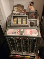 MILLS FOX  GOKKAST 1930 MET SNOEPDISPENCER, Overige munten, Ophalen, Gebruikt, Met sleutels