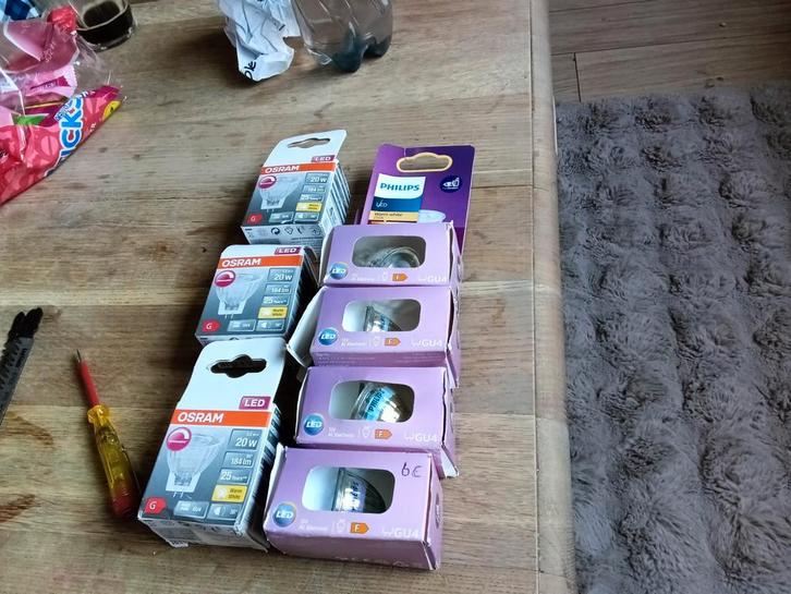 LED Lampen - Osram & Philips GU4, Huis en Inrichting, Lampen | Overige, Nieuw, Ophalen of Verzenden