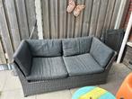 GRATIS loungebank, Tuin en Terras, Tuinsets en Loungesets, Ophalen, Gebruikt, 3 zitplaatsen, Loungeset