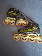 Skeelers Powerslide Hawk groen, uitstekende conditie 36/37, Ophalen, Zo goed als nieuw, Inline skates 4 wielen, Powerslide