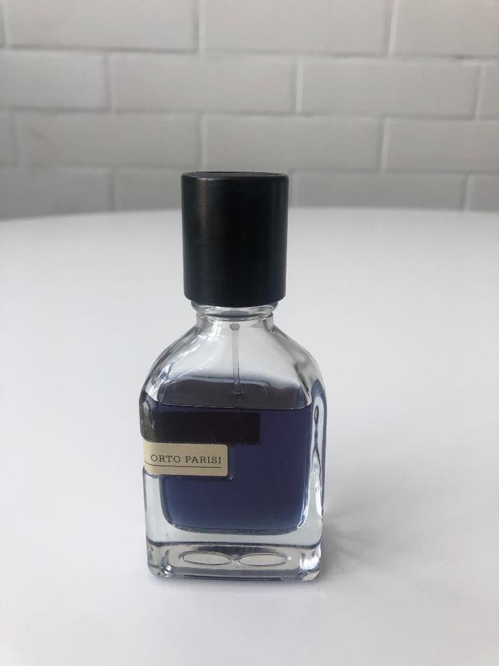 Orto Parisi-Bocca Nera- vintage-decant-staal, Sieraden, Tassen en Uiterlijk, Uiterlijk | Parfum, Zo goed als nieuw, Verzenden