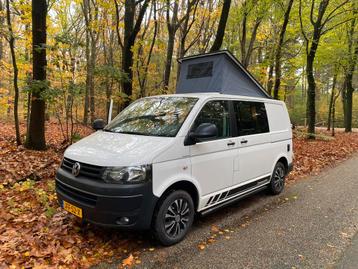 VW T5 2.0 tdi  2-persoons buscamper bj 2014 met 155 dkm beschikbaar voor biedingen