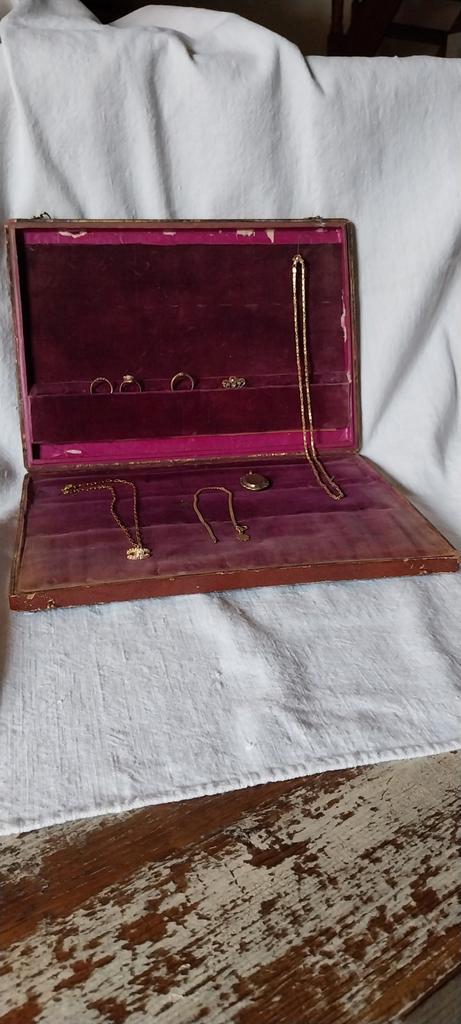 Oude winkel sieraden display, Antiek en Kunst, Curiosa en Brocante, Ophalen of Verzenden