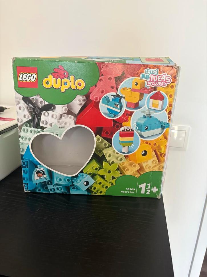 LEGO Duplo 10909 Hartjesdoos, Kinderen en Baby's, Speelgoed | Duplo en Lego, Gebruikt, Duplo, Losse stenen, Ophalen of Verzenden