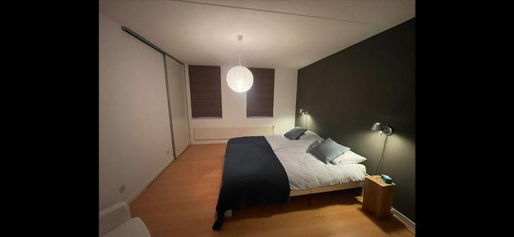 Vouw gordijnen verduisterend taupe - Artelux, Huis en Inrichting, Stoffering | Gordijnen en Lamellen, Zo goed als nieuw, 150 tot 200 cm