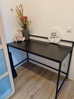 Stijlvol Jysk bureau - Perfect voor thuiswerken!, Huis en Inrichting, Ophalen of Verzenden, In hoogte verstelbaar, Gebruikt, Bureau