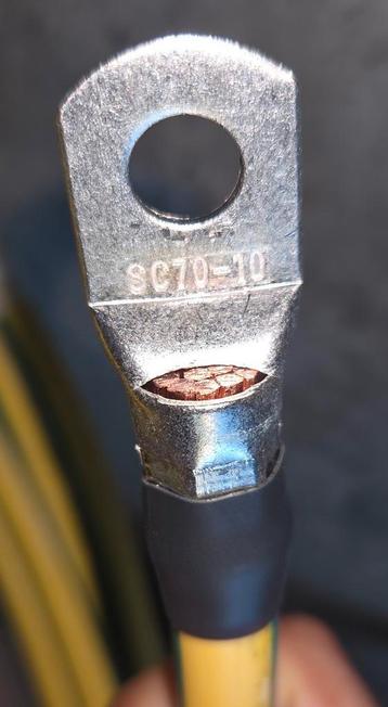 1x70 70mm2 accukabel 1m beschikbaar voor biedingen