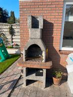 Betonnen barbeque, Tuin en Terras, Houtskoolbarbecues, Ophalen, Gebruikt