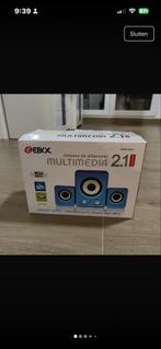 EBOX Multimedia 2.1 Speakerset - Nieuwstaat!, Overige merken, Ophalen of Verzenden, Zo goed als nieuw, Minder dan 60 watt