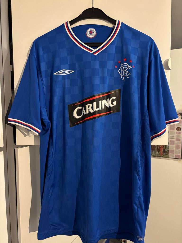 Umbro Rangers Shirt 2009/10 - Blauw - Maat XL, Maat XL, Ophalen of Verzenden, Zo goed als nieuw, Overige typen