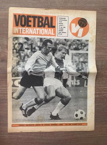 Voetbal International VI Div. tijdschriften uit 1968 / €5,- beschikbaar voor biedingen