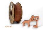 Nieuw PLA 3D filament 1kg bruin, karamel, huid kleur 1,75mm, Ophalen of Verzenden, Nieuw