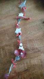 2x Zeepketting kerst kerst versiering decoratie groen rood, Ophalen of Verzenden, Gebruikt