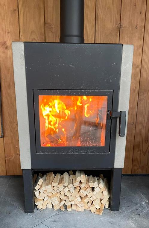 Houtkachel Leenders Mats, Huis en Inrichting, Kachels, Zo goed als nieuw, Houtkachel, Hout, Ophalen