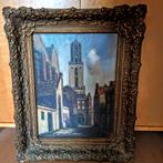 Schilderij Domtoren Utrecht, Antiek en Kunst, Ophalen of Verzenden