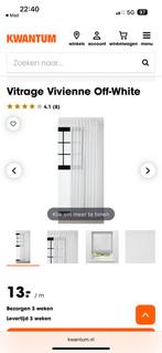 Nieuwe vitrages, Ophalen of Verzenden, Nieuw, 100 tot 150 cm, 200 cm of meer
