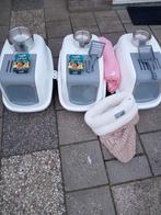 3 Stukken Savic Nestor  Kattenbakken en spullen., Ophalen